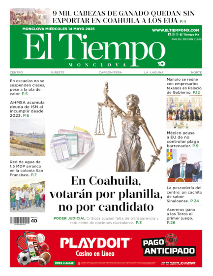 Edición impresa, hoja 1