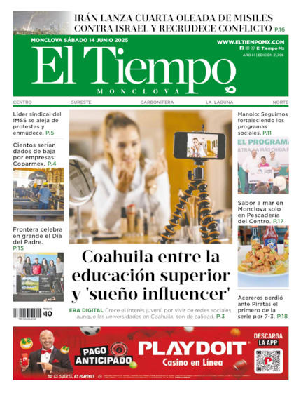 Edición impresa, hoja 1