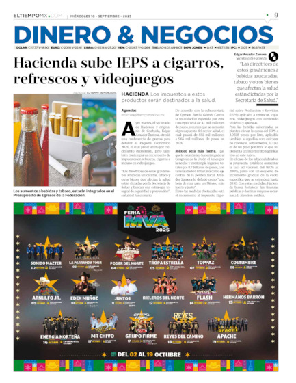 Edición impresa, hoja 9