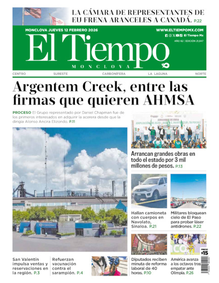 Edición impresa, hoja 1