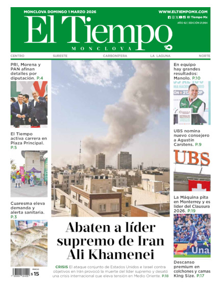 Edición impresa, hoja 1