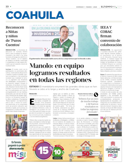 Edición impresa, hoja 10