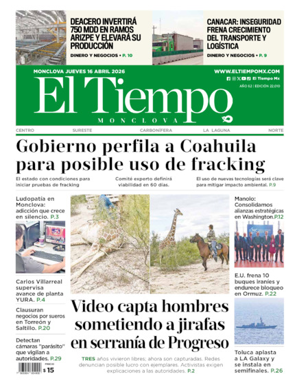 Edición impresa, hoja 1