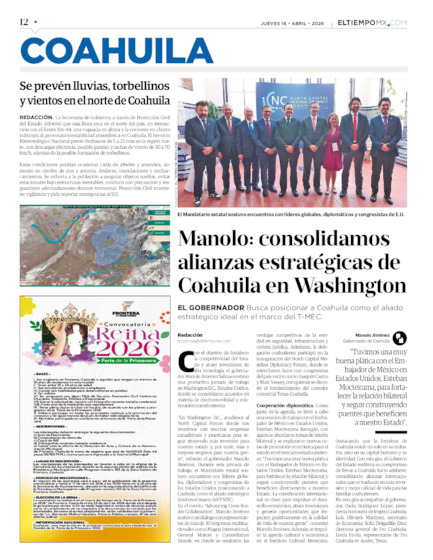 Edición impresa, hoja 12