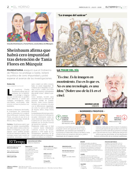 Edición impresa, hoja 2
