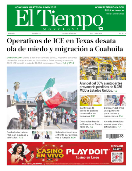 Edición impresa, hoja 1