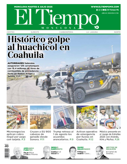 Edición impresa, hoja 1