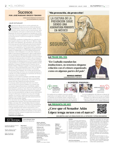 Edición impresa, hoja 2
