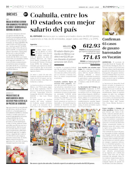 Edición impresa, hoja 10