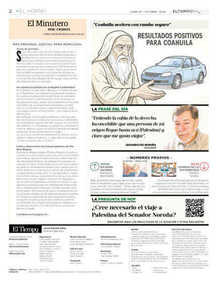 Edición impresa, hoja 2