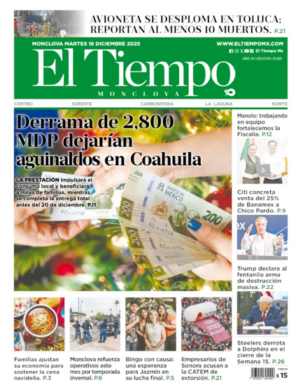 Edición impresa, hoja 1