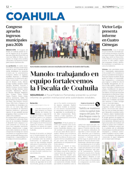 Edición impresa, hoja 12