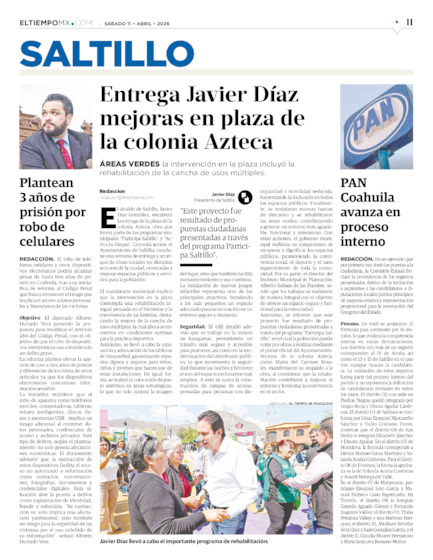 Edición impresa, hoja 11