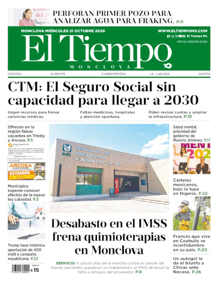 Edición impresa, hoja 1