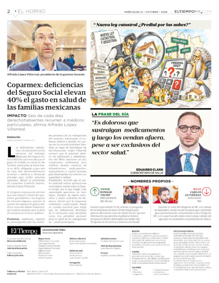 Edición impresa, hoja 2
